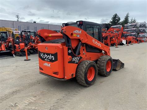 kubota skid steer 2020|kubota ssv75 lift capacity.